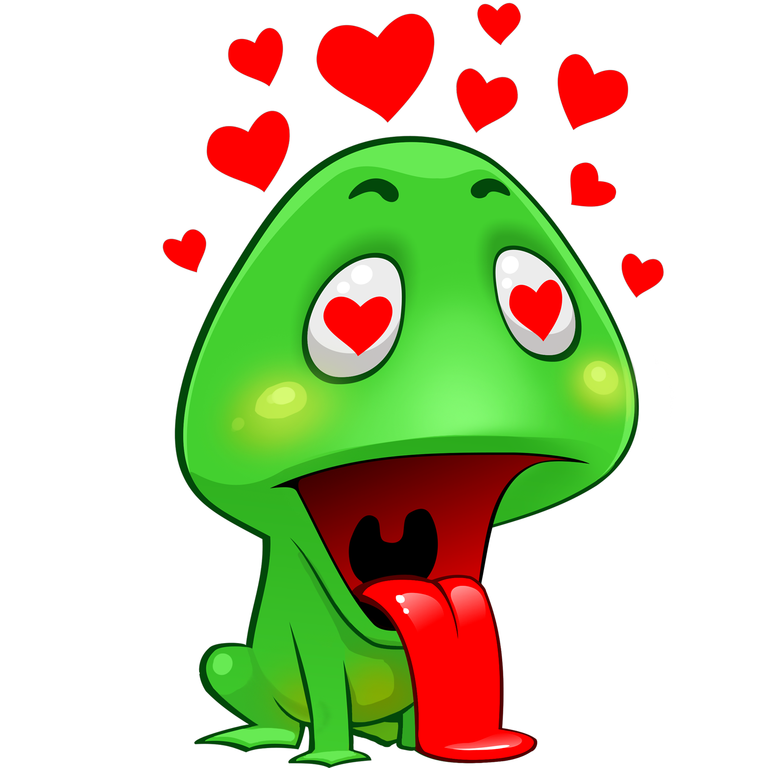 Art Camfrog Sticker Love Plant HD Image Free PNG Transparent PNG Image