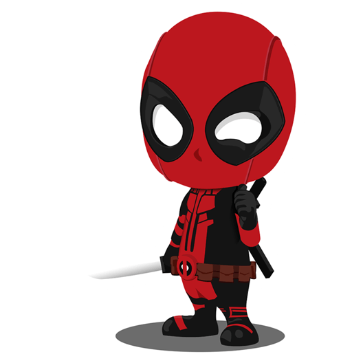 Art Spiderman Character Fictional Deadpool Technology Transparent PNG Image