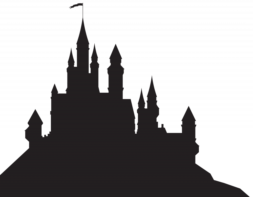 Castle Silhouette Disney Free PNG HQ Transparent PNG Image