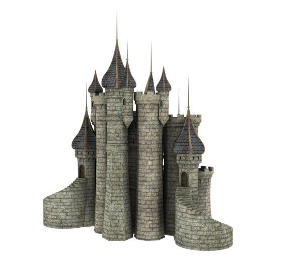 Fantasy Castle File Transparent PNG Image