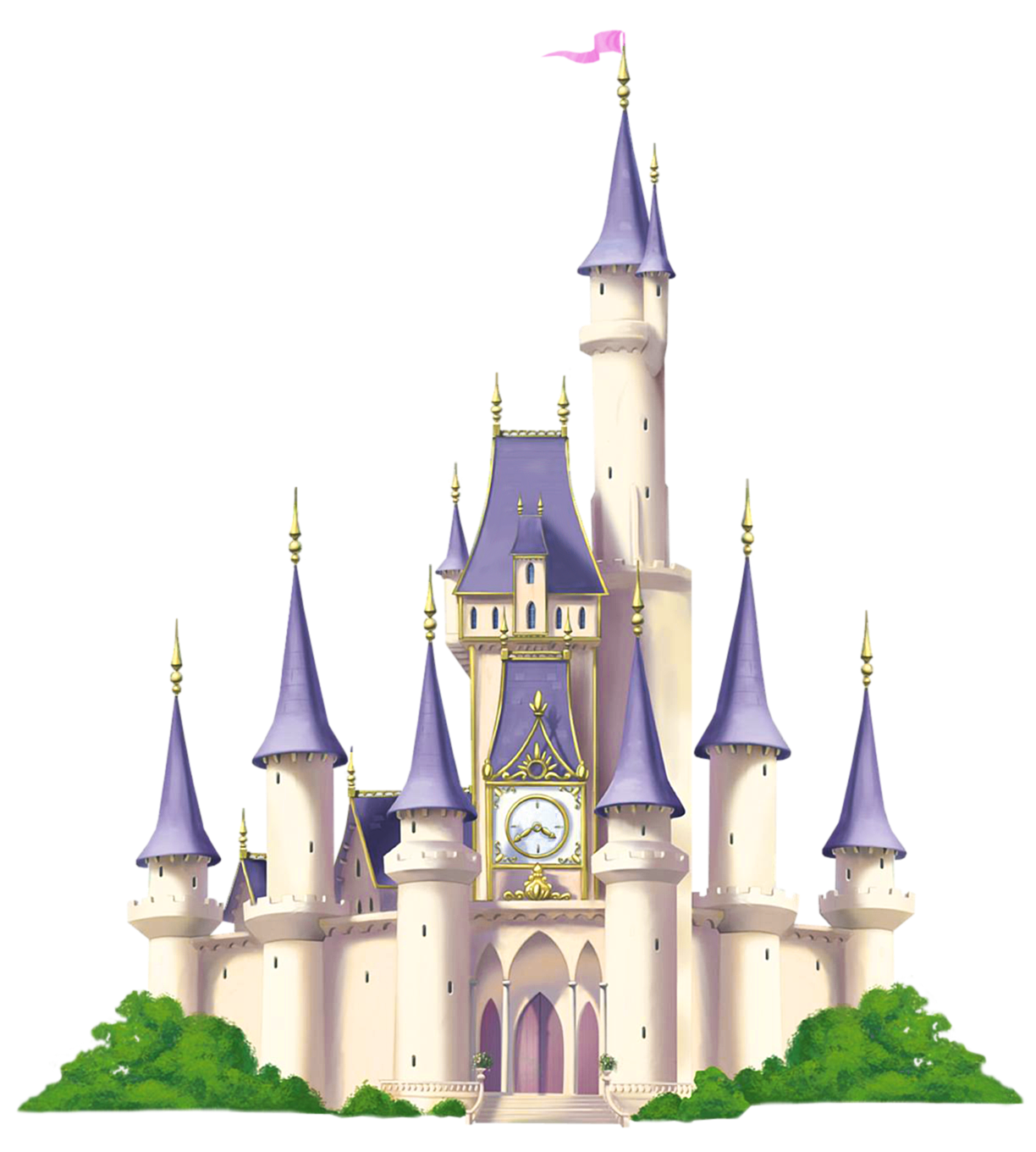 Kingdom Magic Beauty Cinderella Sleeping Castle Princess Transparent PNG Image