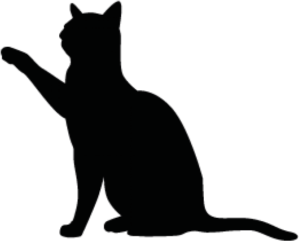 Vector Black Cat Free Transparent Image HD Transparent PNG Image