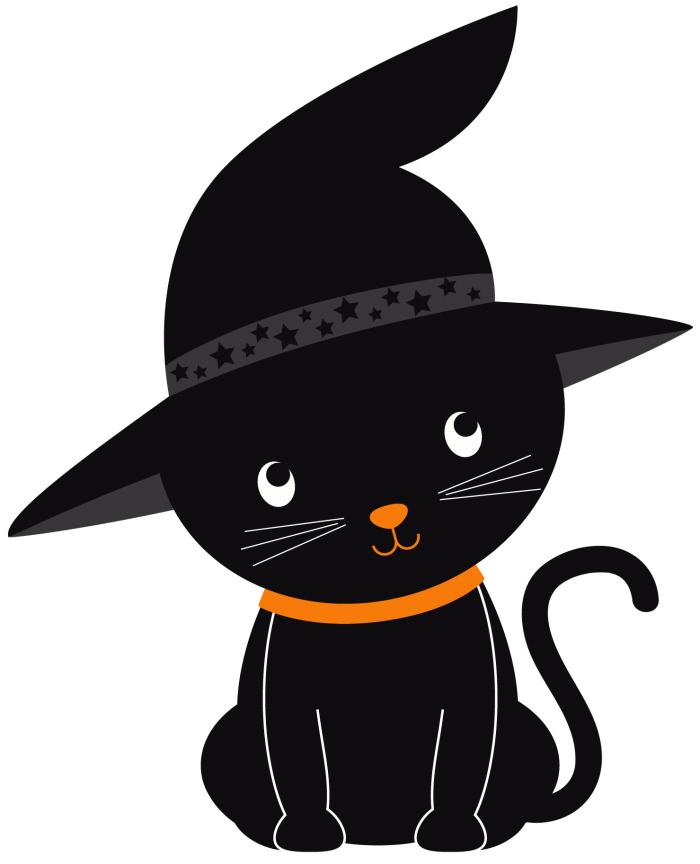 Vector Halloween Cat PNG Free Photo Transparent PNG Image