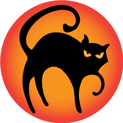 Vector Halloween Cat Free HD Image Transparent PNG Image