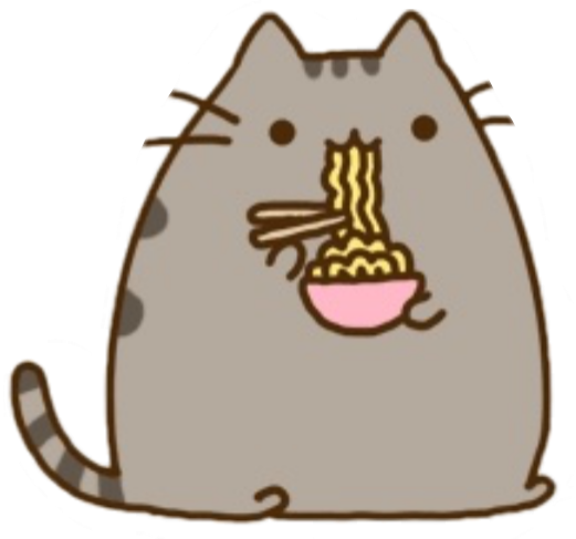 Medium To Pusheen Cat Sized Small Cats Transparent PNG Image