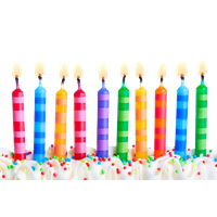 Birthday Candles PNG Category