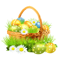 Easter Basket Bunny PNG Category