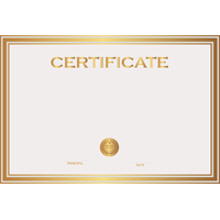 Certificate Template PNG Category