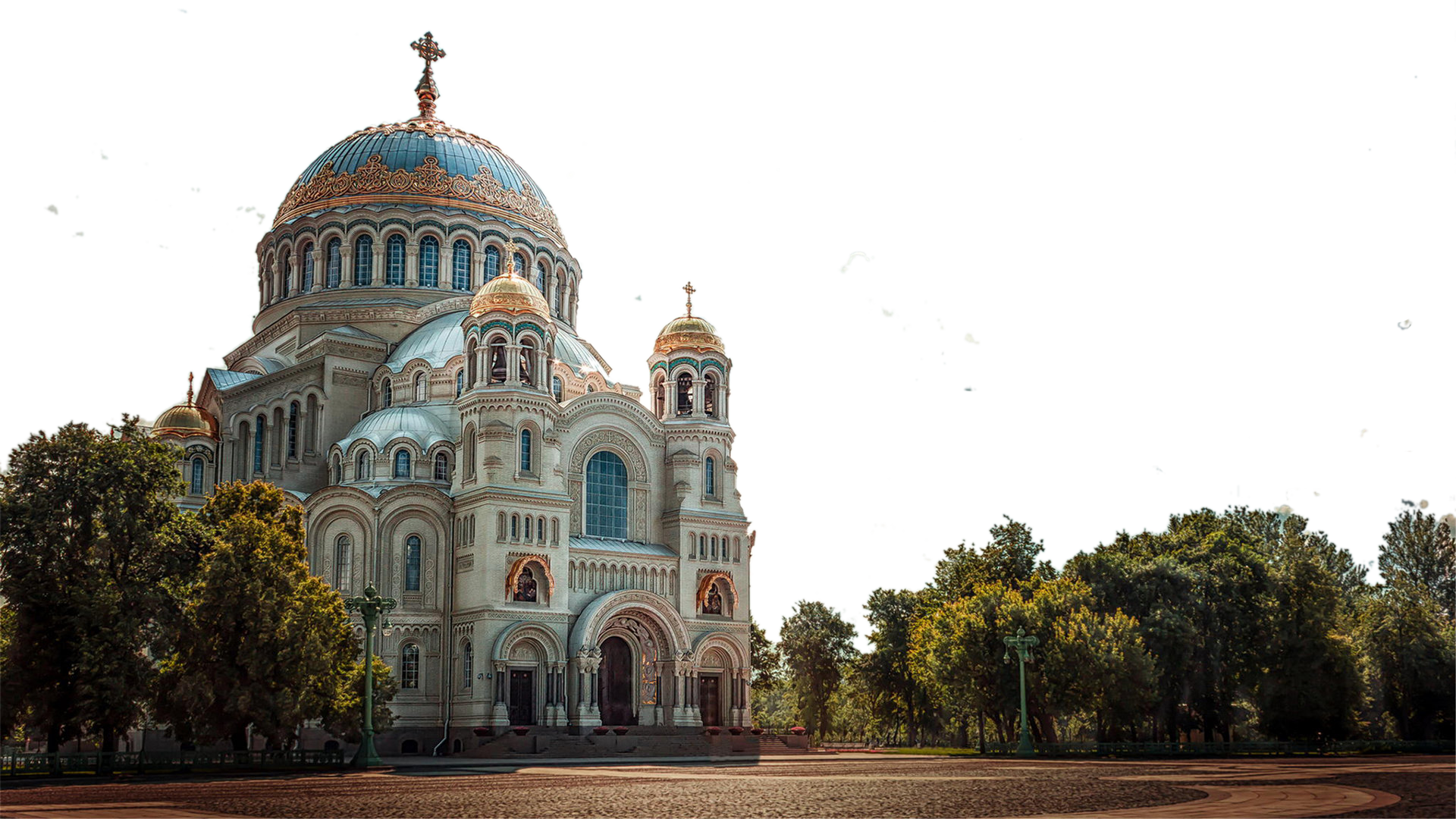 Building Vasilyevsky Basilica Vladivostok Winter Palace Island Transparent PNG Image