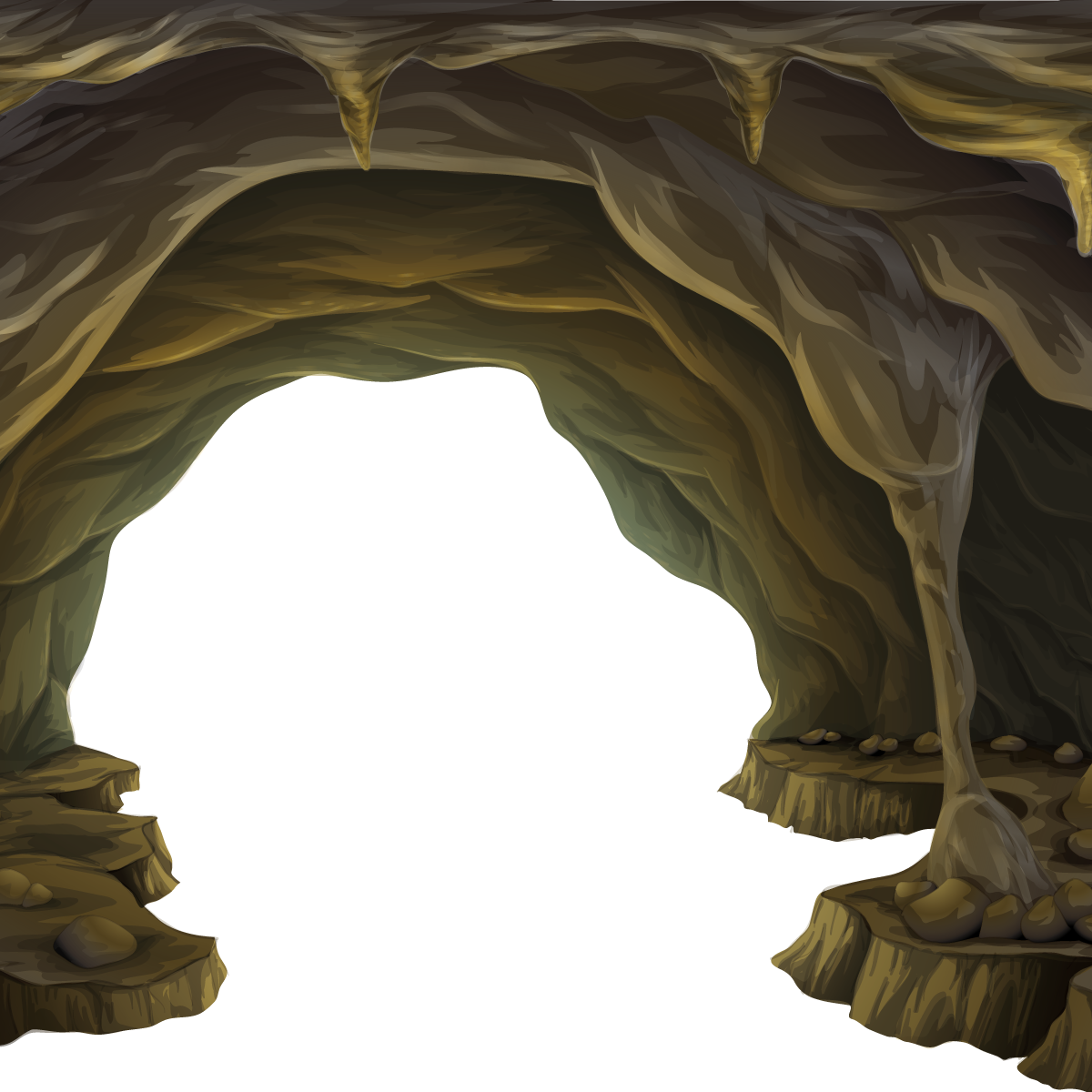 Layers Shutterstock Cave Formation PNG File HD Transparent PNG Image