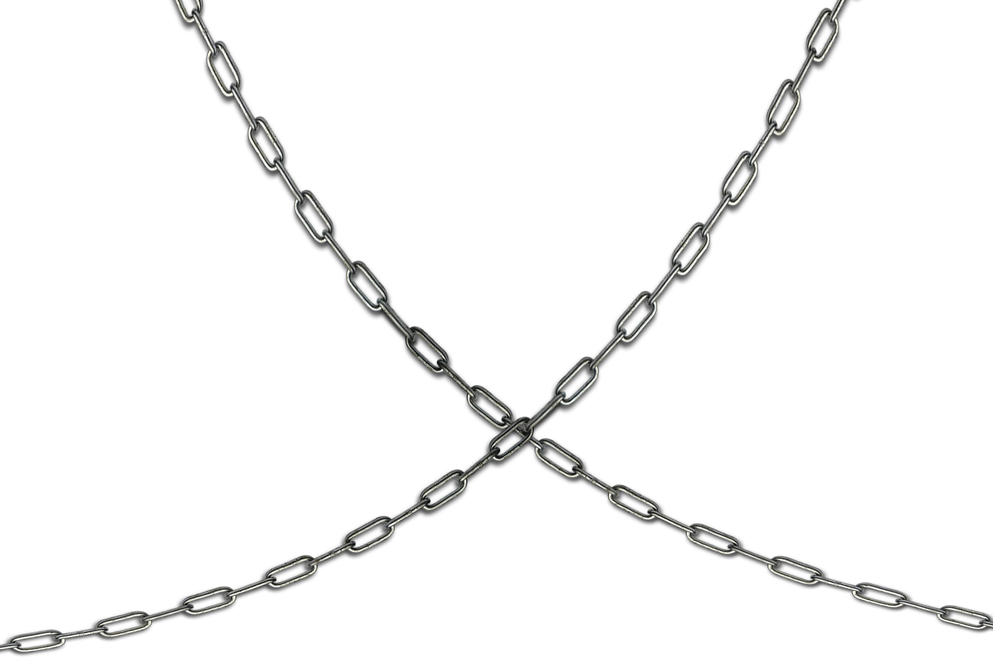 Transparent Silver Chain Transparent PNG Image