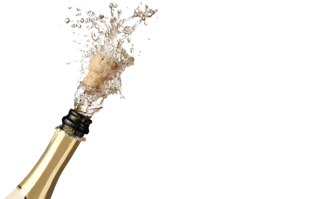 Champagne Popping File Transparent PNG Image