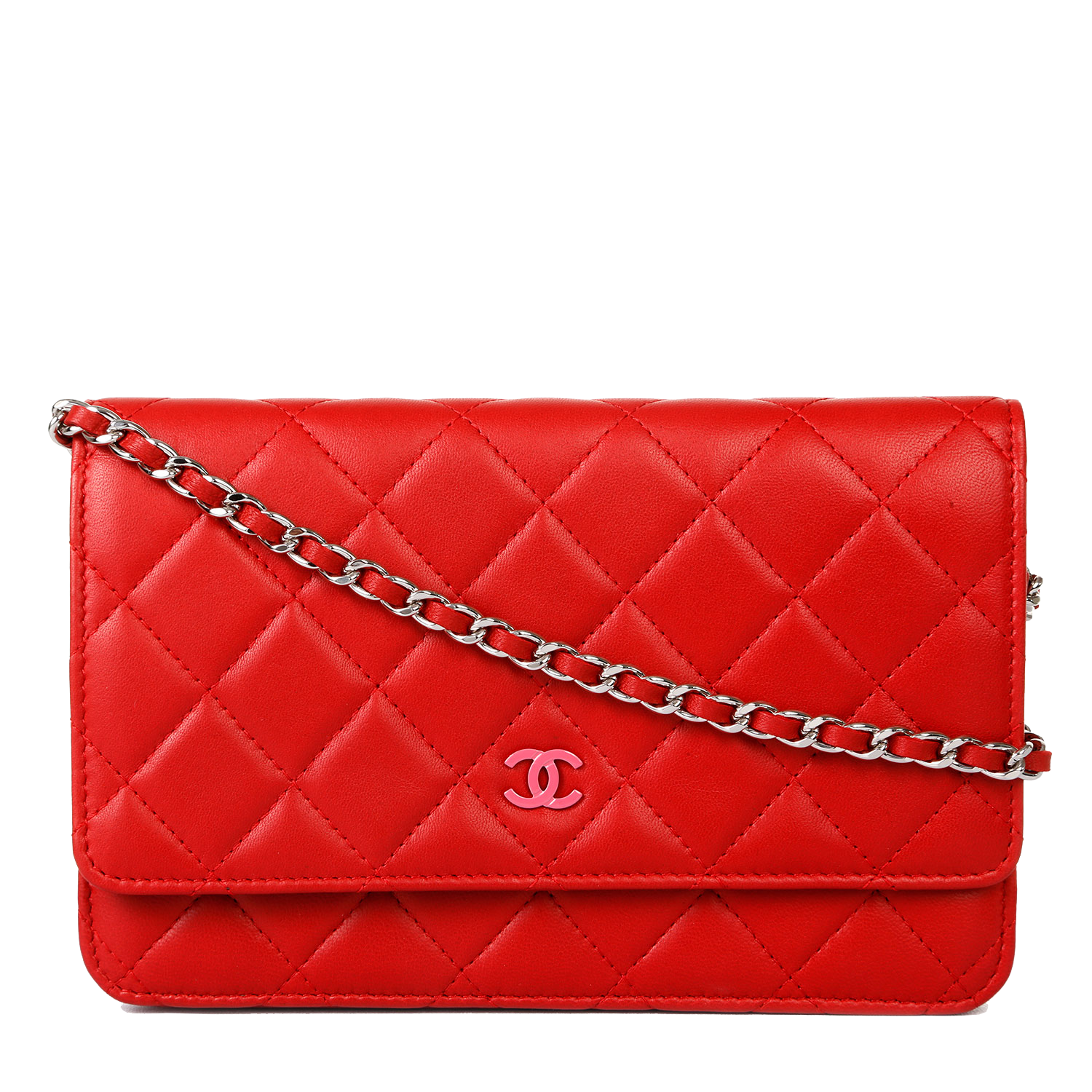 Handbag Leather Chanel Red Bag Free Transparent Image HQ Transparent PNG Image