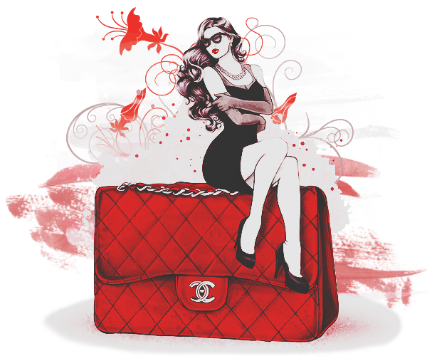 Vuitton Fashion Louis Illustration Handbag Chanel Transparent PNG Image