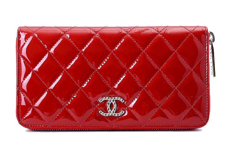 Fashion Quilted Clutch Perfume Handbag Chanel Red Transparent PNG Image