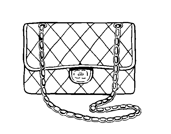 Handbag Book No. Coloring Chanel Free HQ Image Transparent PNG Image