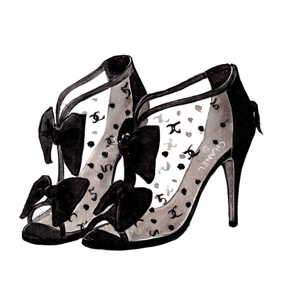 Fashion Clothing Chanel Illustration Shoe Free Download PNG HQ Transparent PNG Image