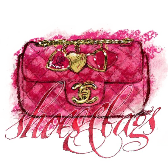 Pink Fashion Purse Illustration Handbag Chanel Transparent PNG Image