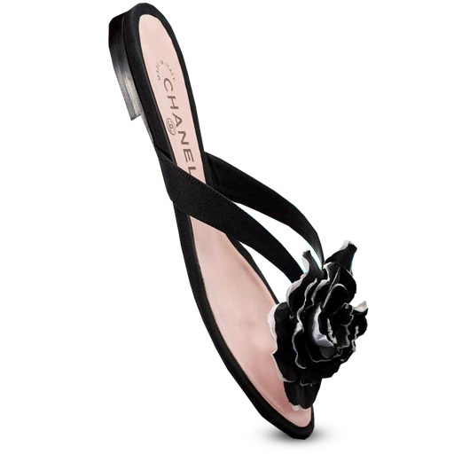 Outdoor Pink Sandal Black Shoe Free PNG HQ Transparent PNG Image