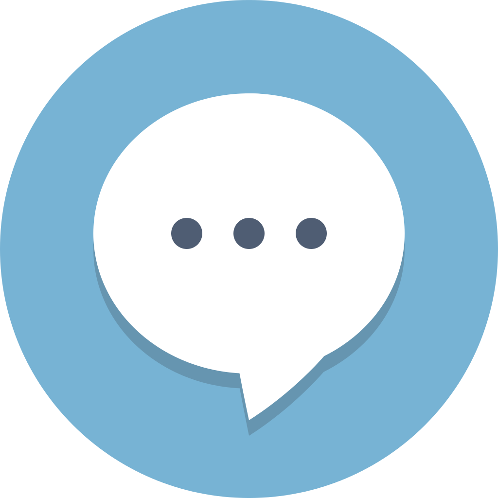 Bubble Chat Icon PNG Free Photo Transparent PNG Image