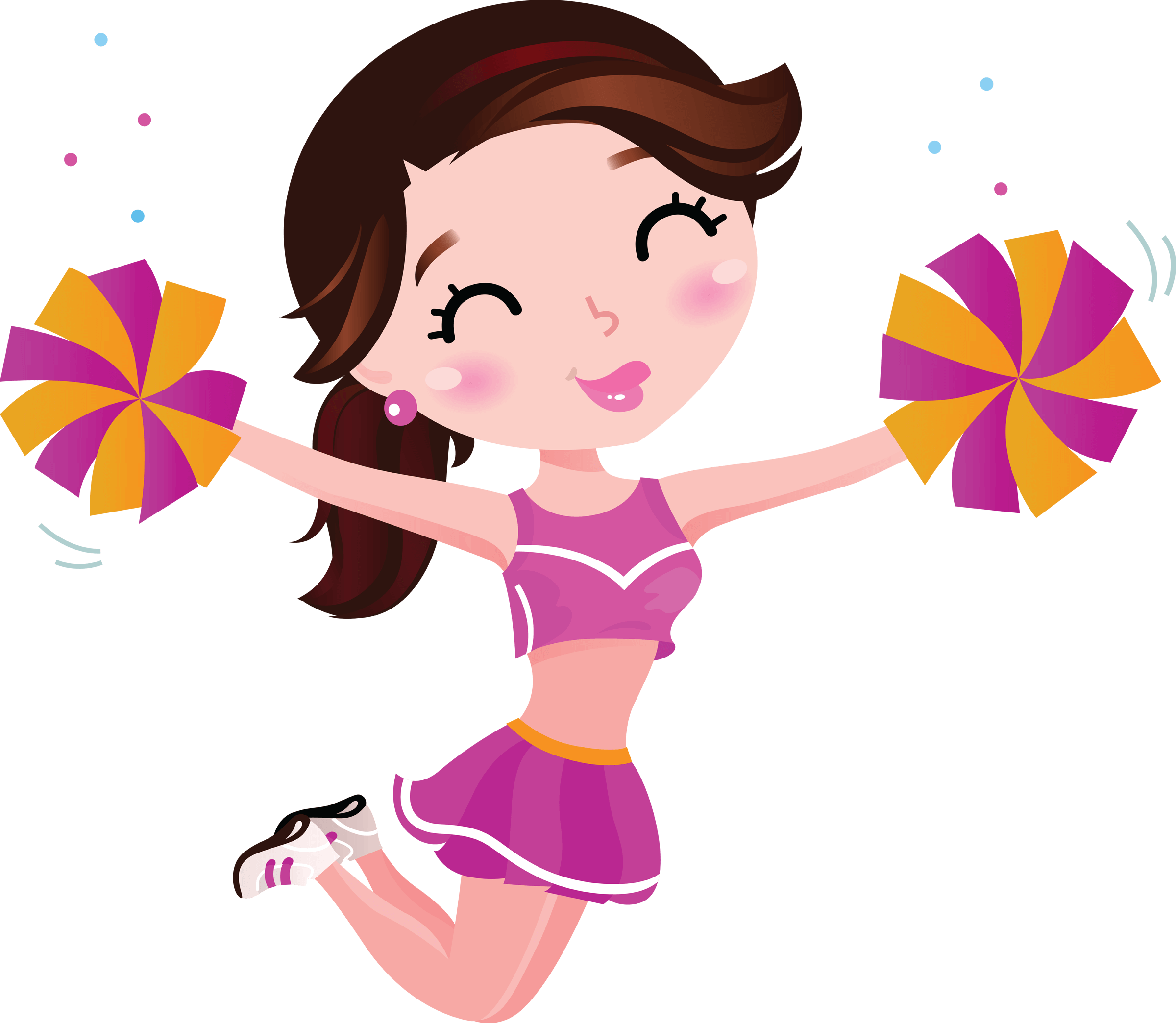 Cheerleader Image Transparent PNG Image