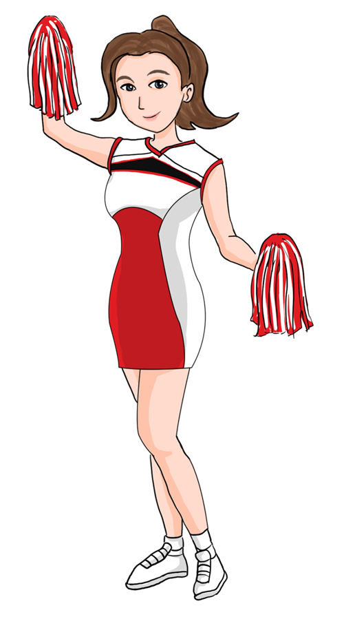 Cheerleader Transparent Image Transparent PNG Image