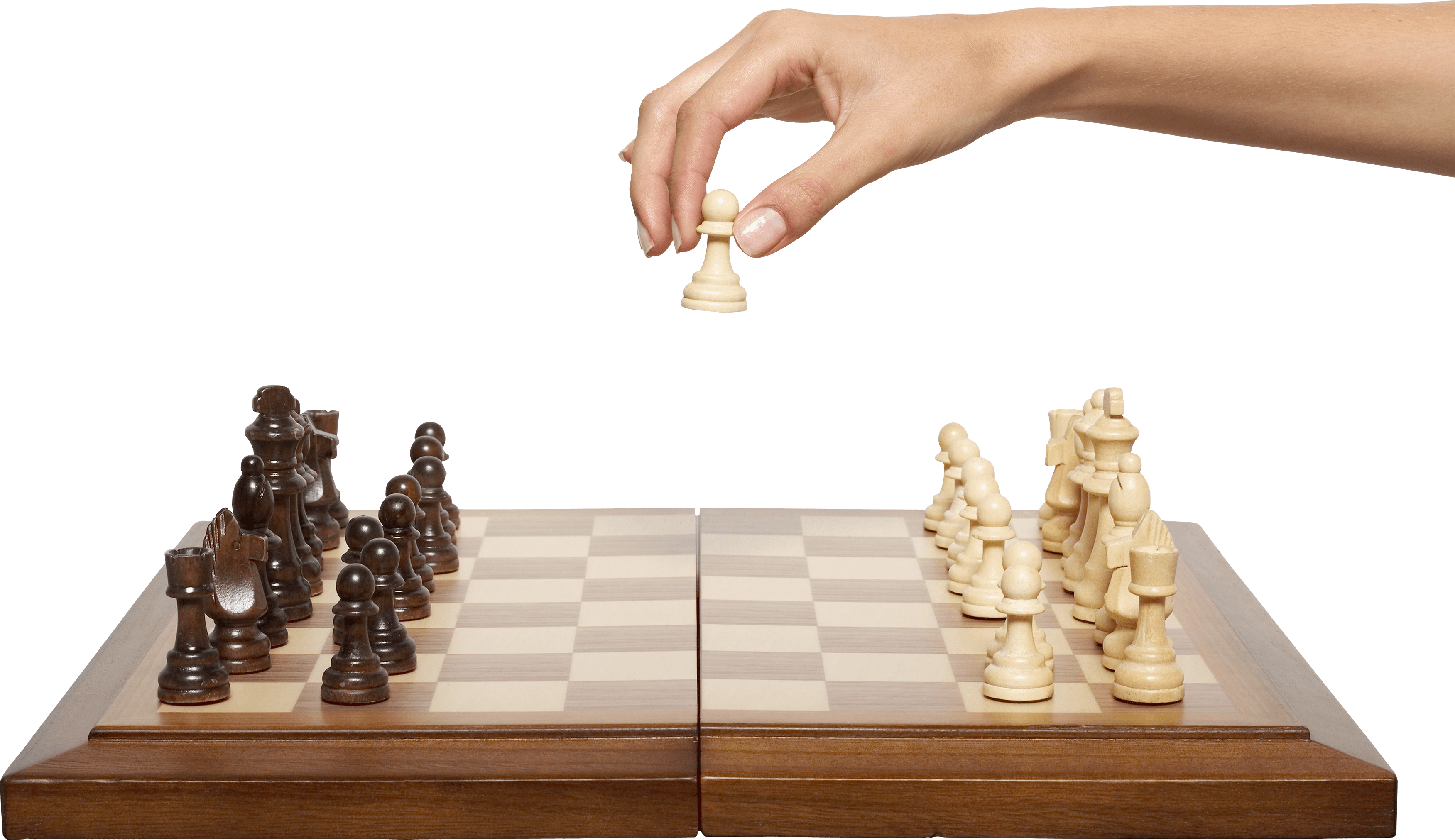 Chess In Hand Png Image Transparent PNG Image