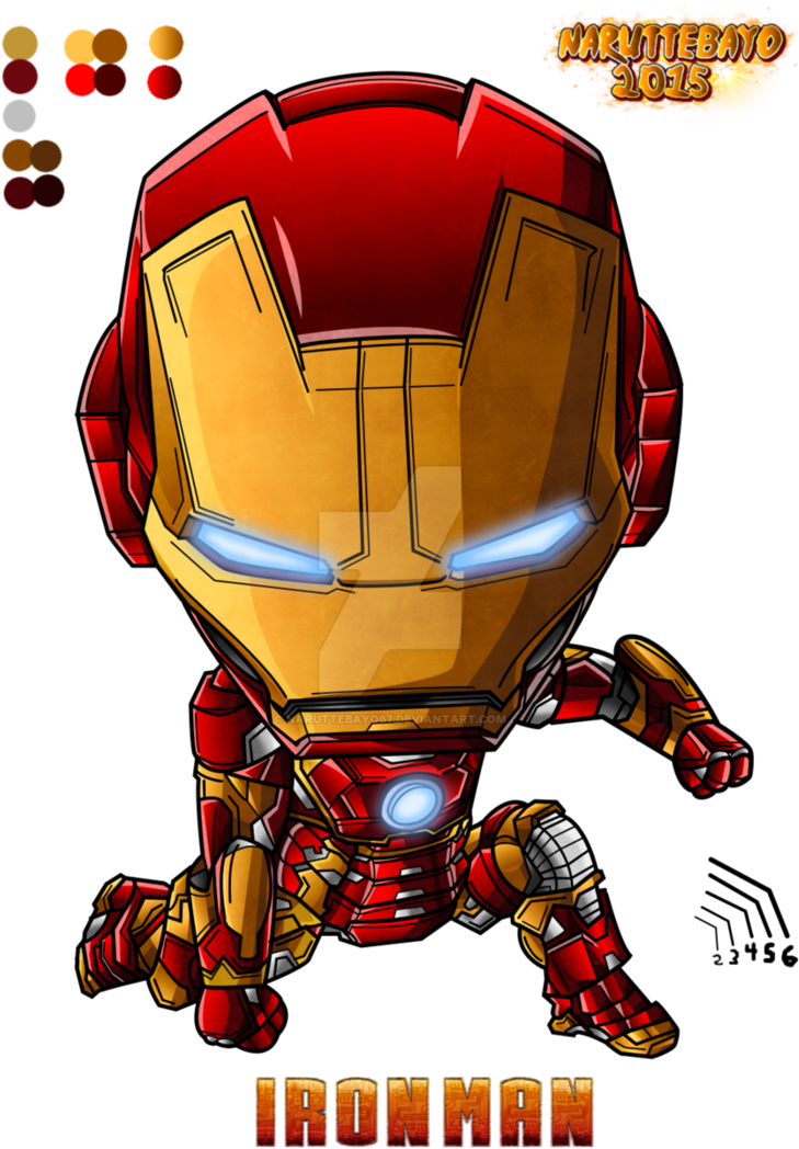 Chibi Iron Man Free Transparent Image HD Transparent PNG Image