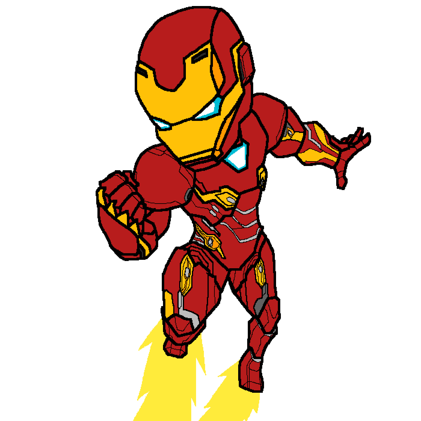 Chibi Iron Man PNG Download Free Transparent PNG Image