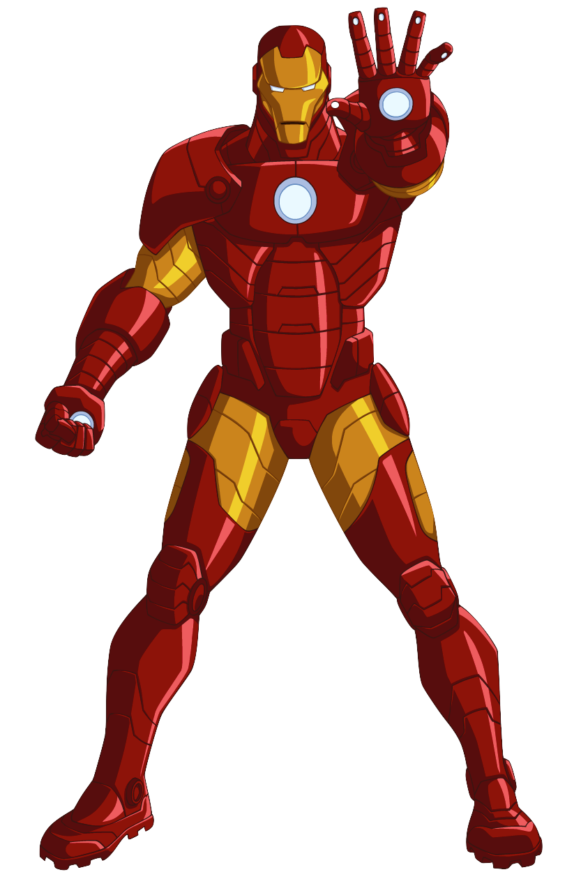 Chibi Robot Iron Man Free Clipart HQ Transparent PNG Image