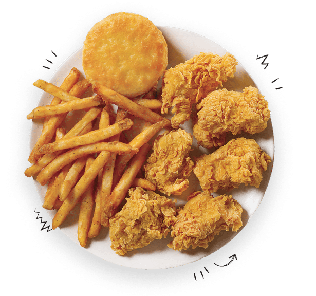 Chicken Fried Popeyes Free Clipart HQ Transparent PNG Image