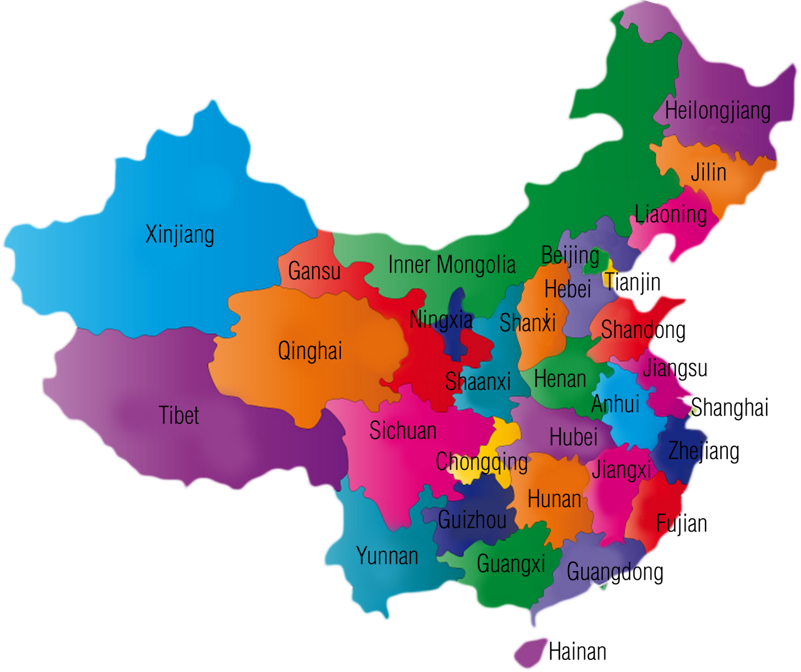 Map China Download HQ Transparent PNG Image