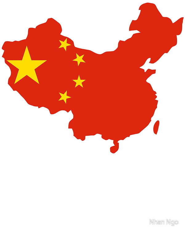 Map Flag China Free Clipart HQ Transparent PNG Image