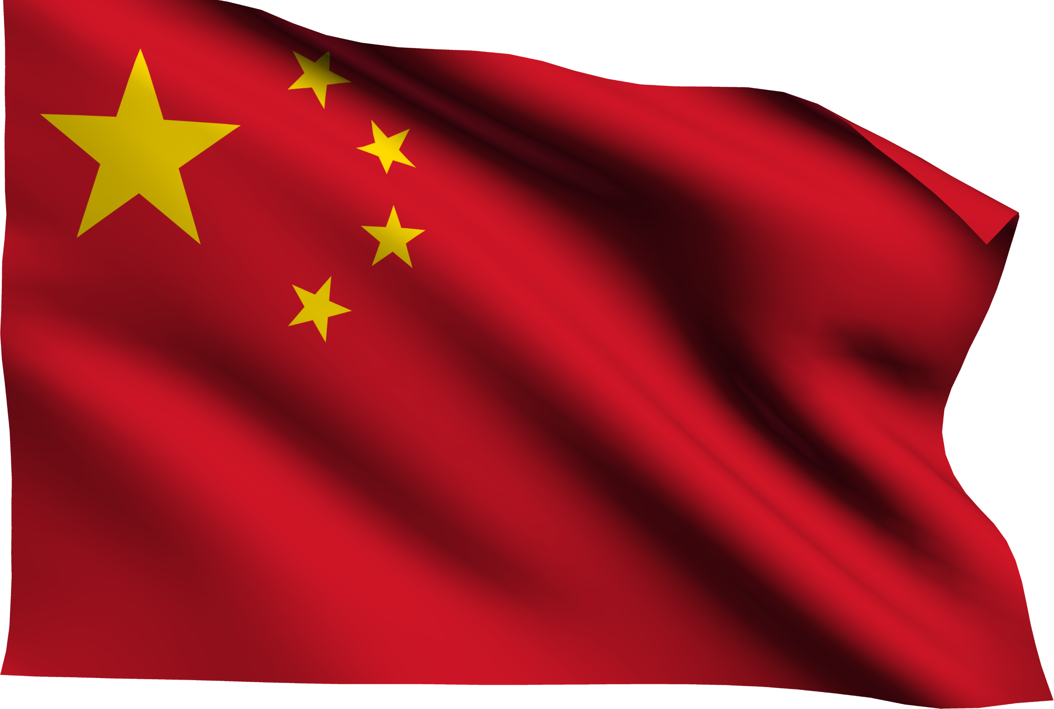 Waving Flag China Free Photo Transparent PNG Image