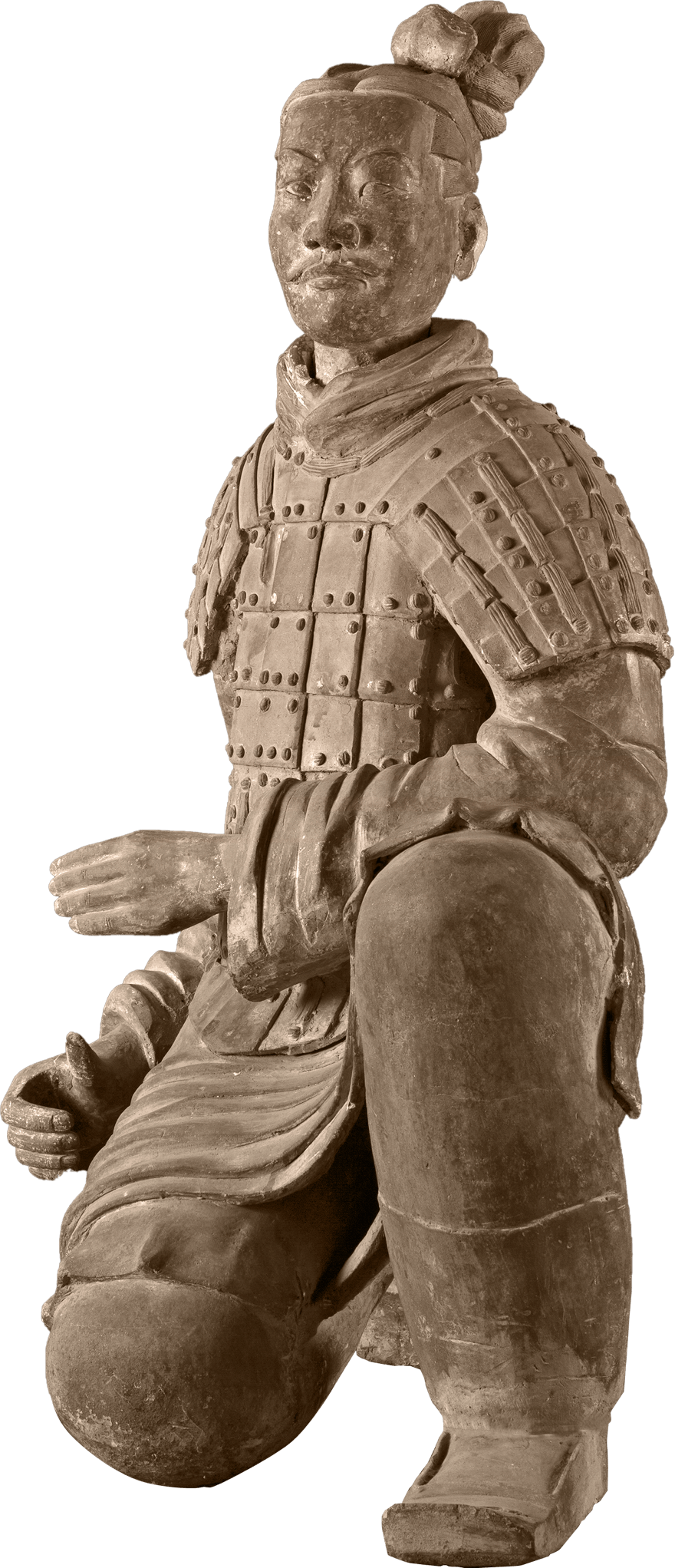 Qin Army Of Terracotta Emperor Statue The Transparent PNG Image