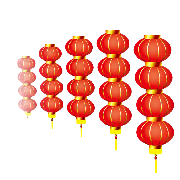 Lantern Chinese Year Free Clipart HQ Transparent PNG Image