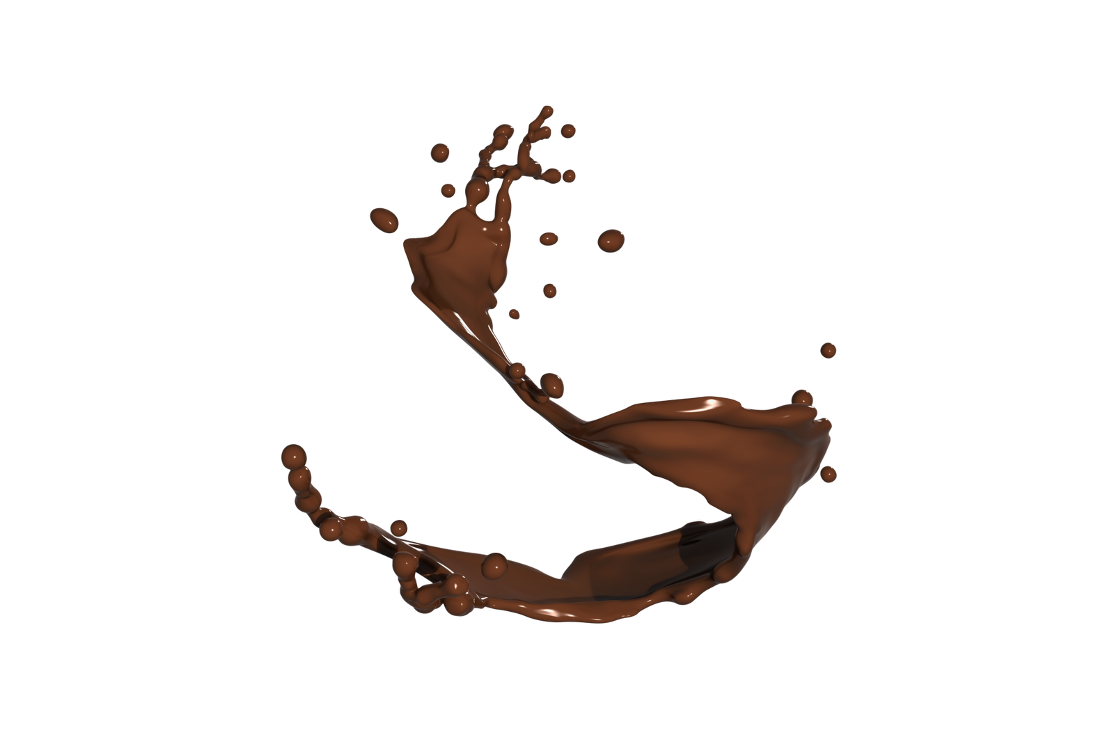 Chocolate Splash Image Transparent PNG Image