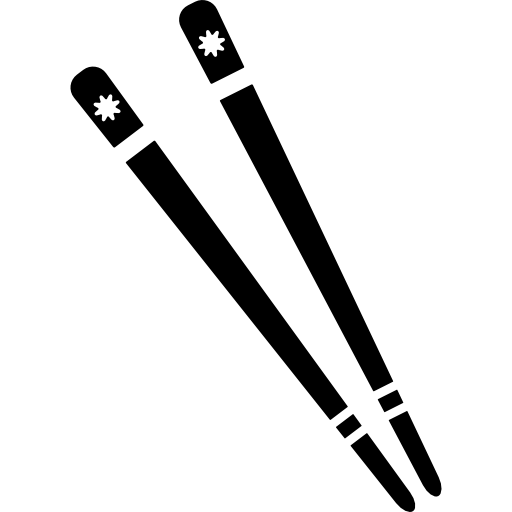 Silhouette Chopsticks Download Free Image Transparent PNG Image