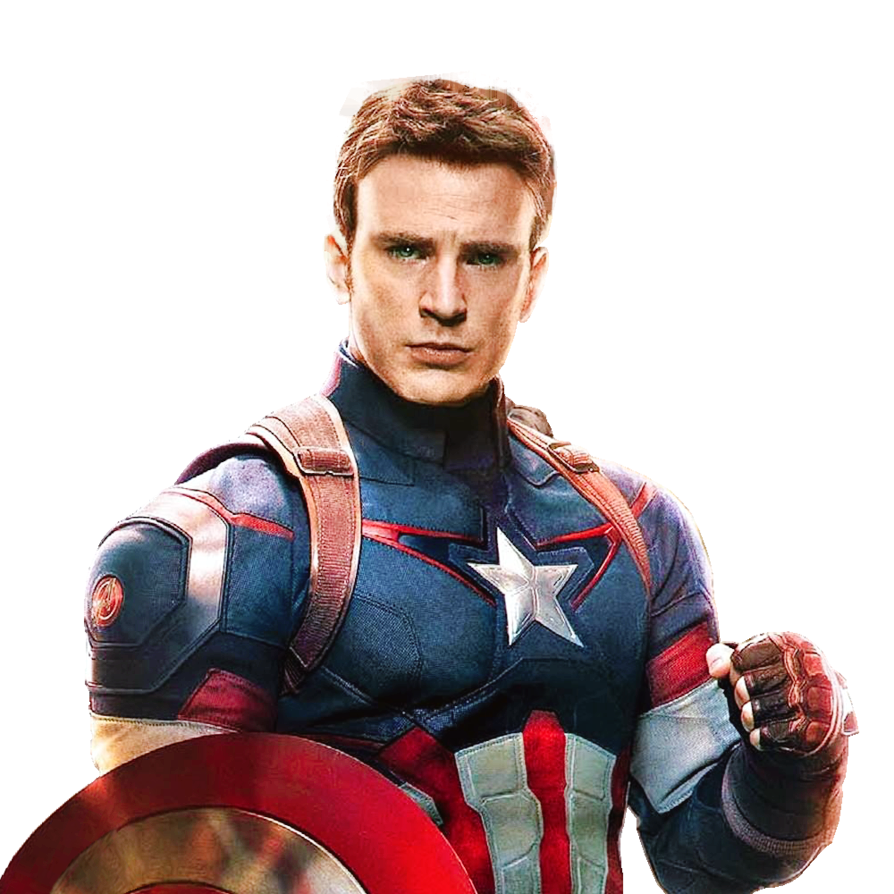 Captain Superhero Avenger Evans Character Fictional Chris Transparent PNG Image