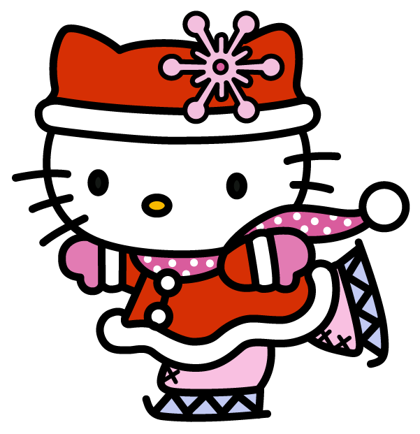 Vector Christmas Kitten Free Download PNG HQ Transparent PNG Image