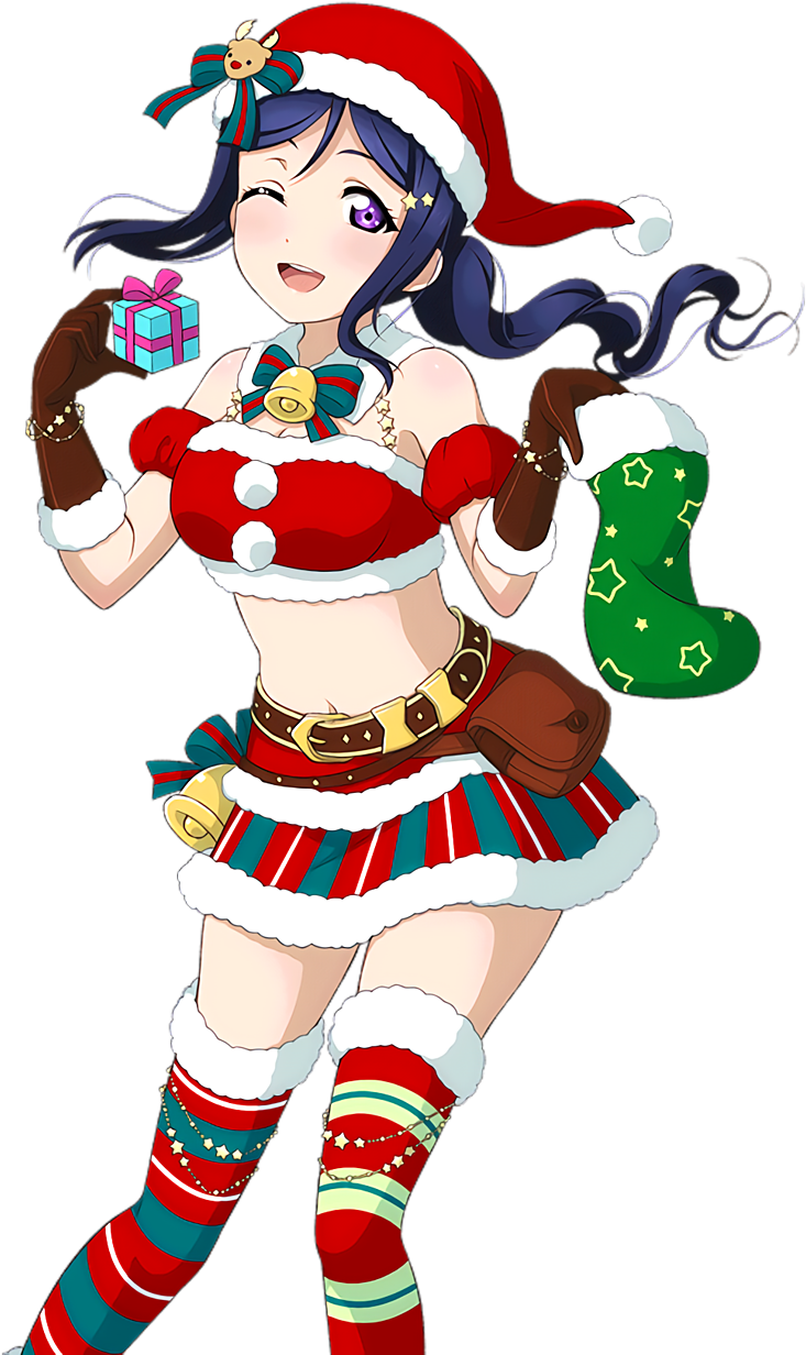 Christmas Anime Free Clipart HQ Transparent PNG Image