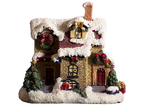 House Christmas Free Download PNG HQ Transparent PNG Image