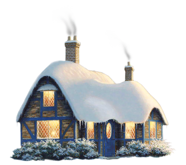 House Christmas Download Free Image Transparent PNG Image