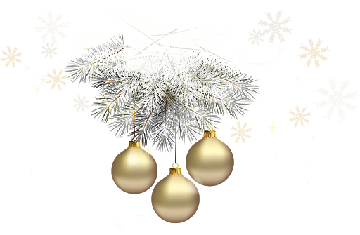 Christmas Gold Bauble HD Image Free Transparent PNG Image