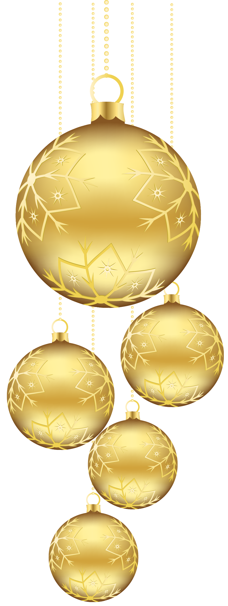 Christmas Gold Bauble Free Photo Transparent PNG Image