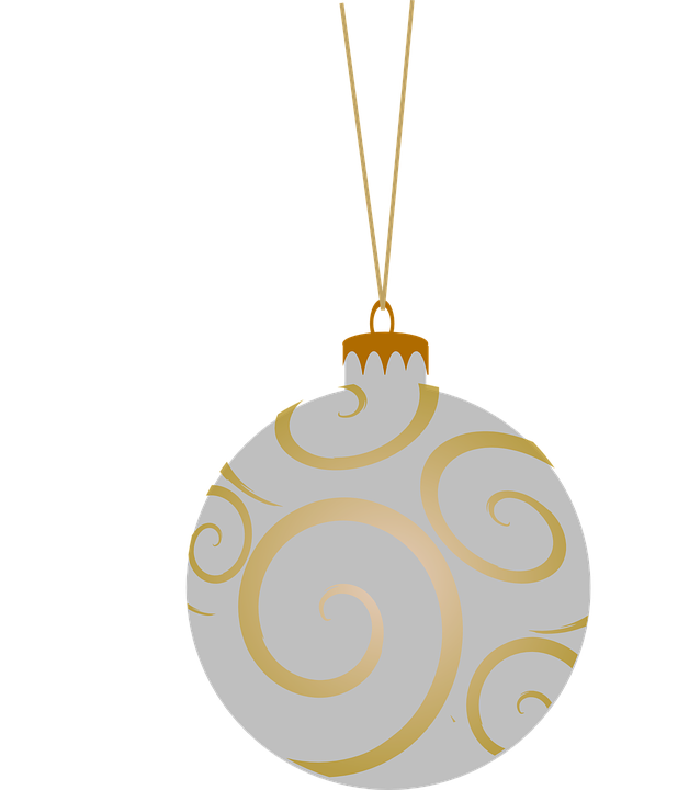 Pic Christmas Gold Bauble PNG Free Photo Transparent PNG Image