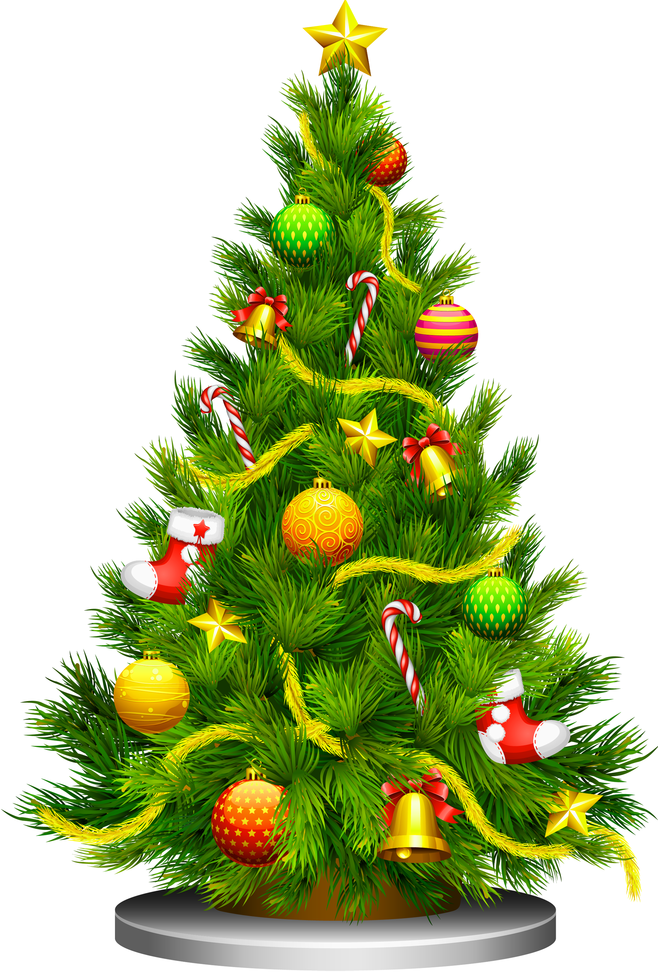 Pic Animated Tree Christmas Free HQ Image Transparent PNG Image