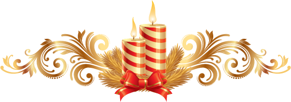 Candle Christmas Gold Free Photo Transparent PNG Image