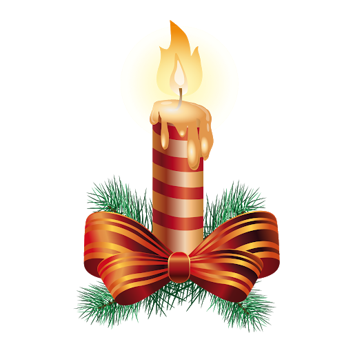 Candle Christmas Gold Free Download Image Transparent PNG Image