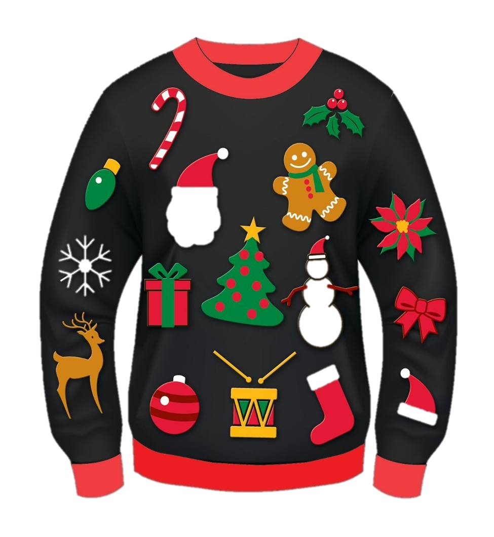 Christmas Jumper Free Photo Transparent PNG Image